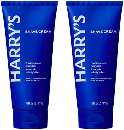 Harry's Shaving Cream for Men with Aloe and Eucalyptus - 6 oz (2 Pack)