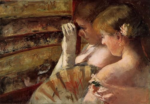 Toile d'art abstrait de Mary Cassatt 60x90cm pour illuminer la décoration de votre salon moderne