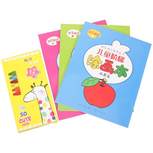 Coloriage pour garçon et fille : cahier de dessins animés pré-coloriés pour s'amuser en voyage