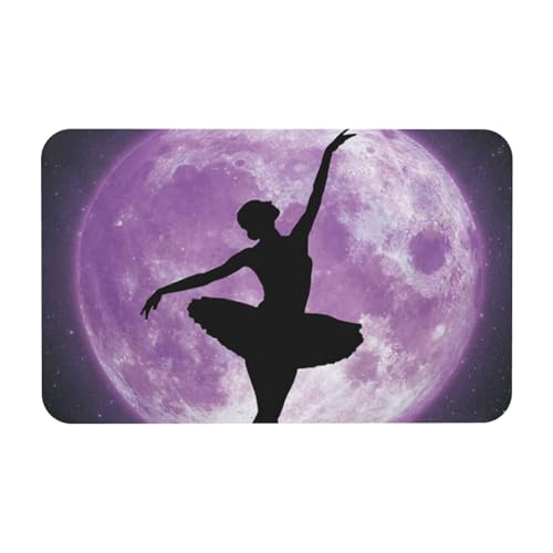 Tapis de sol en diatomite pour douche et cuisine style danseuse