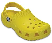 Crocs Unisex Kids Classic Clog, Lemon, C4