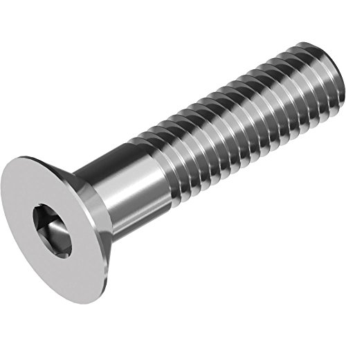 Vis tête fraisée six pans DIN 7991 M10x40 en acier inox A4 pour fixations durables | Lot de 100