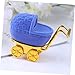 PACKOVE Cart Shape Jewelry Box Fashion Jewelry Case Ring Storage for Girls Women