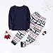 XovLAHzY Christmas Tshirts Shirts For Family Family Christmas Pajamas Matching Sets Xmas Trees Print Holiday Sleepwear Christmas Comfy Matching Jammies Pjs Set