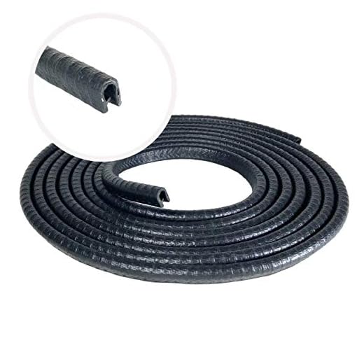 Edge Trim Black Small, 1/8" Fits Edge (10 Feet Length)