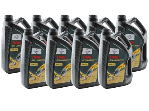 Aceite de motor Fuchs TITAN GT1 LONGLIFE IV SAE 0W-20 45 litros