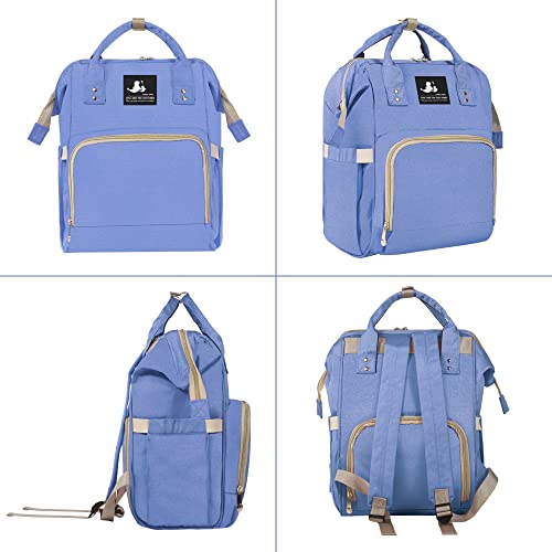 Isenshi Diaper Bag Backpack, Multifunction Baby Bags For Girls Boys, Travel Backpack With Stroller Straps #TOP1