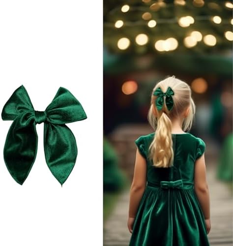 Fiocco Capelli Bambina Tartan Scozzese - Con Forcina E Astuccio Organza - Foto 11