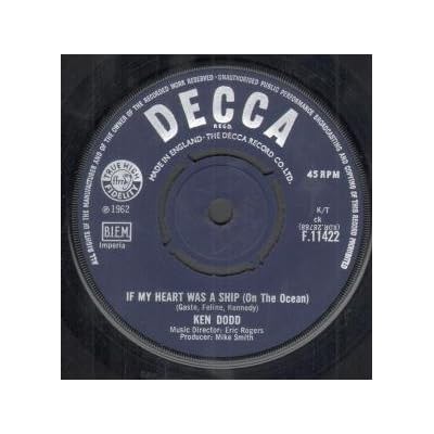 IF MY HEART WAS A SHIP 7 INCH (7" VINYL 45) UK DECCA 1962