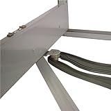 KuKoo Corner Pull Out Baskets Shelving Unit for Kitchen Storage Cabinet Width 900-1000mm Left Hand Corner Kitchen Pull Out Baskets, 90-100cm Cabinet, 4 Metal Slide Out Storage Drawers… - Image 6