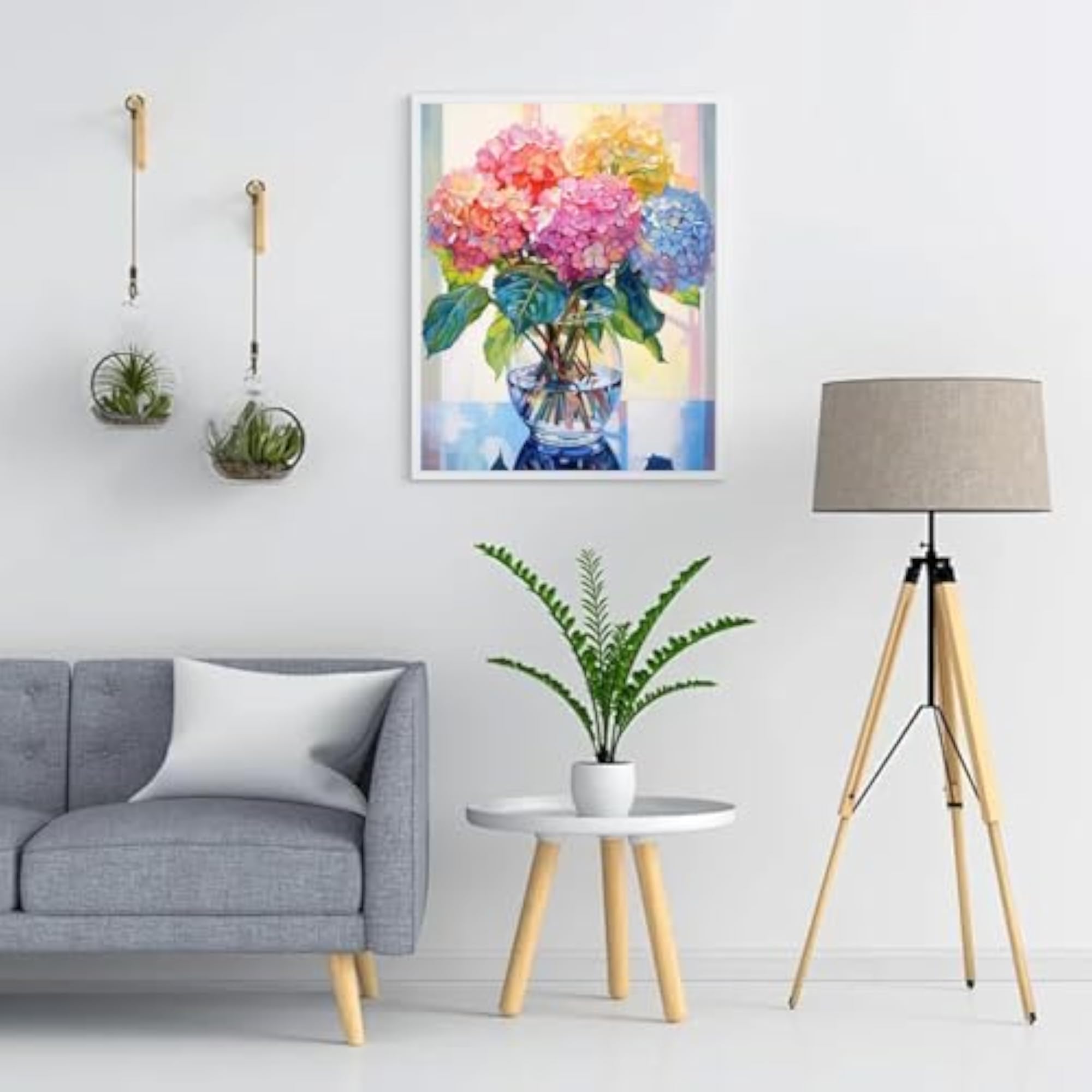 Hydrangea Bouquet Paint by Numbers Kit for Home Decor
