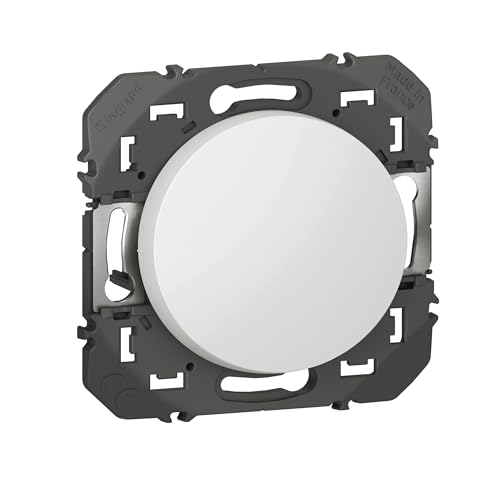 Legrand 600001 Interrupteur ou va-et-vient dooxie, 10AX, 250V~, finition blanc