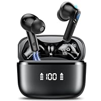 AI Kopfhörer Übersetzer, 200+ AI Bewerbungen 3-in-1 Sprachübersetzer Kopfhörer mit 144 Sprachen, 48H Bluetooth 5.4 Übersetzer Kopfhörer, 4 Übersetzungsmodi Echtzeit Übersetzer Ohrhörer für Lernen