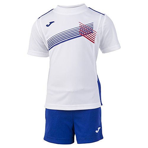 Joma 500096.207 Set Junior, Niño, Blanco/Azul, 5XS