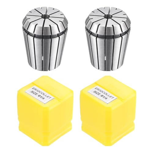 uxcell ER32 Spring Collet 1/4" Chuck for CNC Engraving Machine Lathe Milling Tool 2pcs