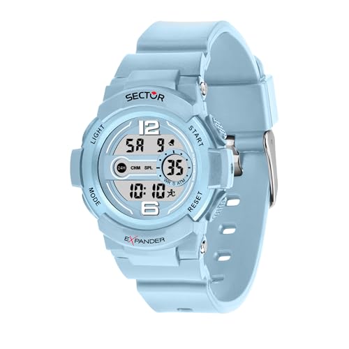 Sector No Limits Herrenuhr, Kollektion EX-16, Quarzuhrwerk, Stoppuhr, aus Harz und Polyurethan - R3251525003