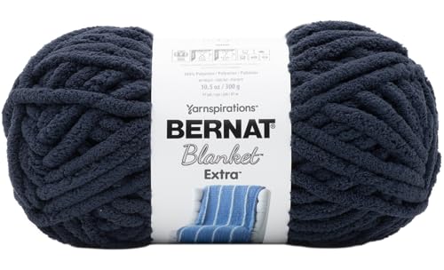 Image of Bernat Blanket Extra Indigo Yarn