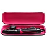 LTGEM EVA Hard Case for Revlon One Step Root Booster Round Brush Dryer and Hair Styler - Travel Protective Carrying Storage Bag, Pink