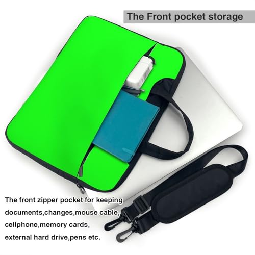 Bolsa verde para laptop 14 pulgadas resistente al agua miniatura 5