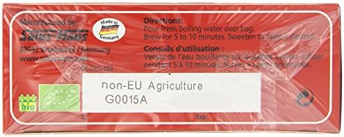 Floradix Hawthorn Organic Herbal Tea 15 Bag (Pack of 4)