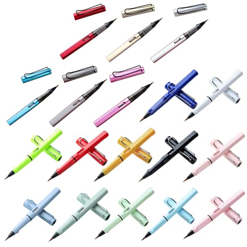 BOGEEL Premium Piston-Filled Fountain Pen with Removable Stylish Refillable Brush