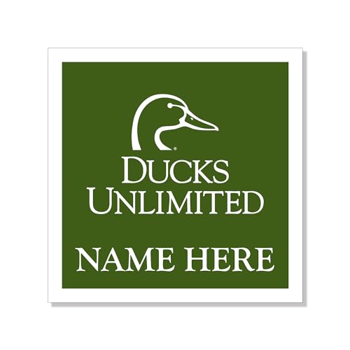 Rico Industries Wildlife Ducks Unlimited Logo Personalized 35