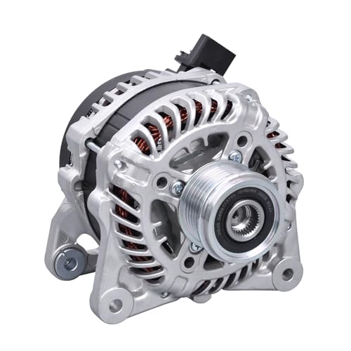 Hodflop 23100-6CA0A Alternator Compatible with Nissan Altima 2019-2022 L4 2.5L, 120Amp 12V 6-Groove Pulley Clockwise, Replace11893, A005TE0381ZX, 231006CA0A