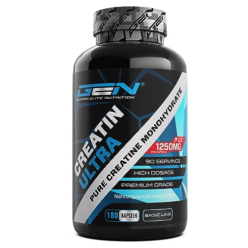 Creatine Ultra Caps 1250 mg 180 gélules