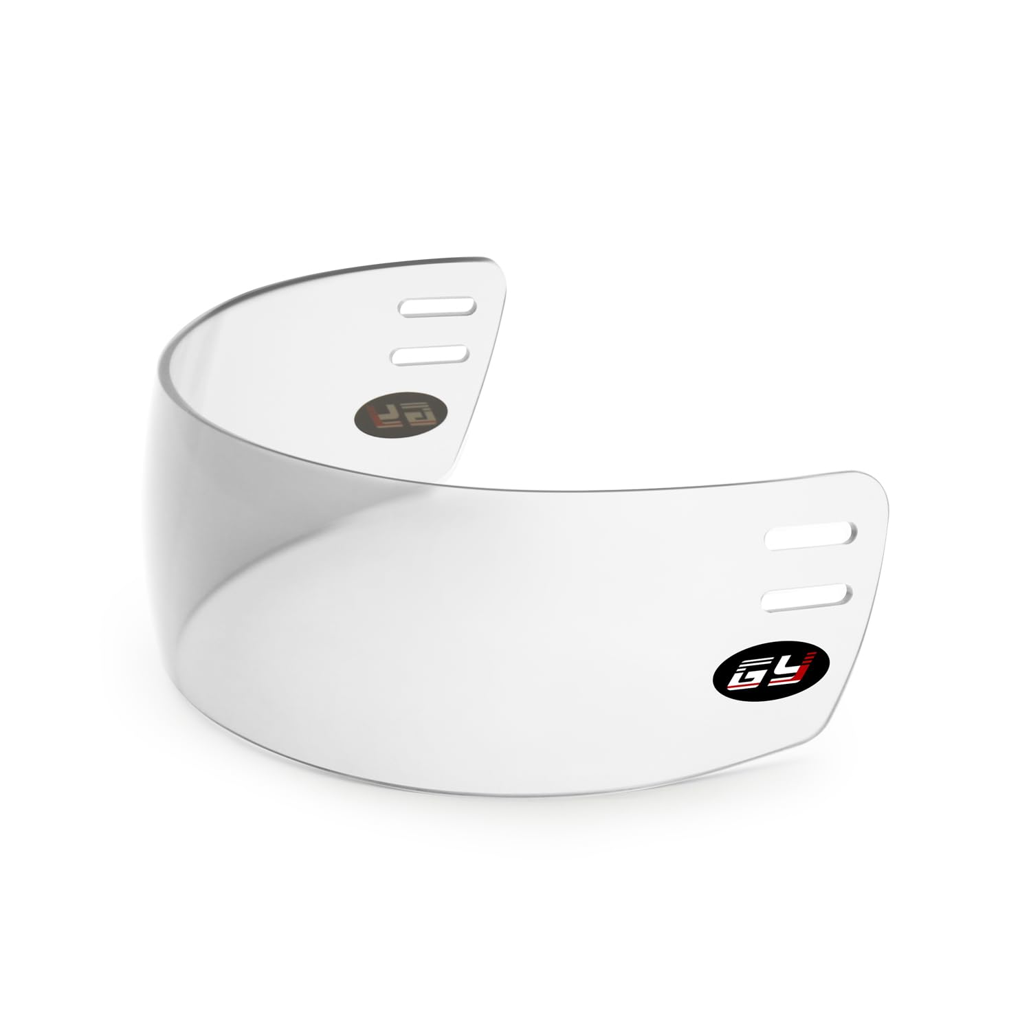 GY M1 Hockey Visor Hockey Helmet Visor Clear Adult Hockey Half Face Shield Visor Hockey Helmet Shield Anti-Scratch & Anti-Fog (Transparently)