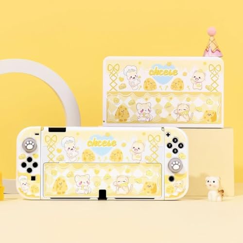 Cheese Animal Skin Protector Case for Nintendo Switch OLED image 2