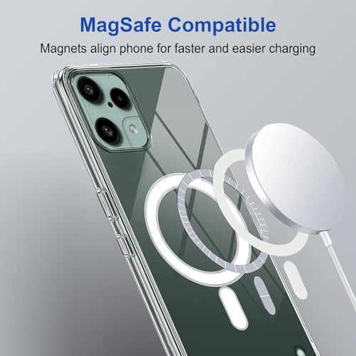 Image of Zapcase Back Case Cover for Nothing Phone 3a Lite | Compatible for Nothing Phone 3a Lite Back Cover | Compatible with MagSafe | Scratch-Resistant Back Case Cover | Clear