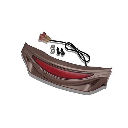 Feu arrière LED moto Show Chrome Accessories 52-819SK personnalisé chrome fumé