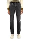 Scotch & Soda Herren Ralston Regular Slim Jeans, Carbon 5044, 36/34