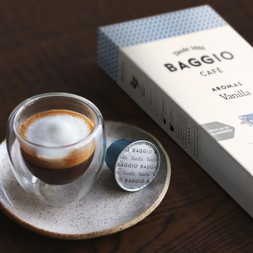 Baggio Café Cápsulas De Café Aroma Vanilla Compatível Com Nespresso Contém 10 Cápsulas