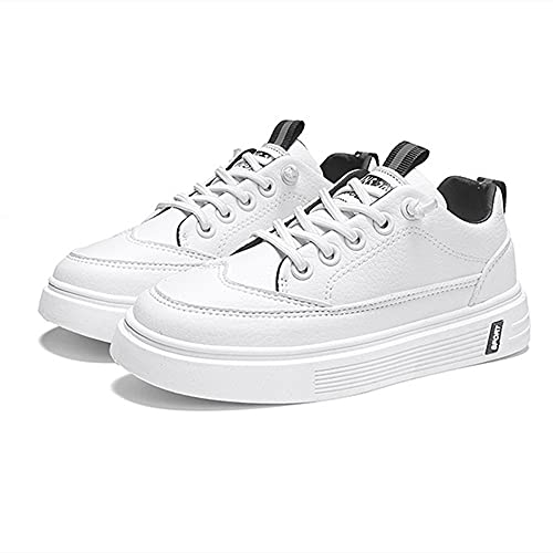 MATERUIEYES Boys' Shoes Big Boys Sport Shoes Soft Soled Small White Shoes Casual Board Shoes - Main Image