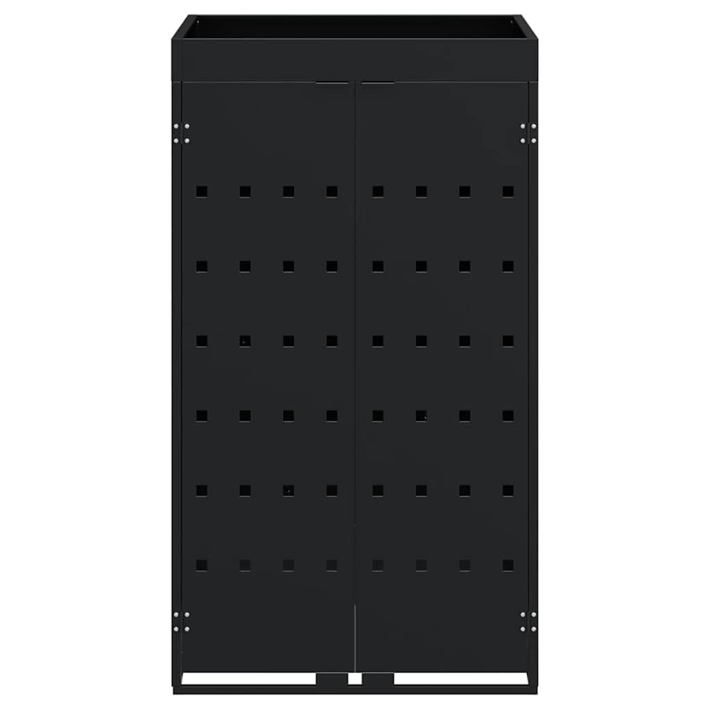 Almacenamiento para Contenedor Rueda con Techo para Plantas para Contenedor de 240L,Accesorios para contenedores de residuos,Soportes para contenedores de residuos,28.2kg-42018675