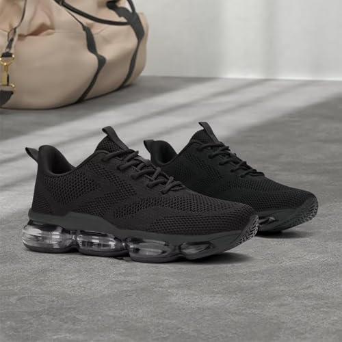 Image of Mens Running Shoes Air Low Top Comfort Walking Lace Up Sneakers Breathable Fashion Tennis Sport Gym Fitness Cross Trainers