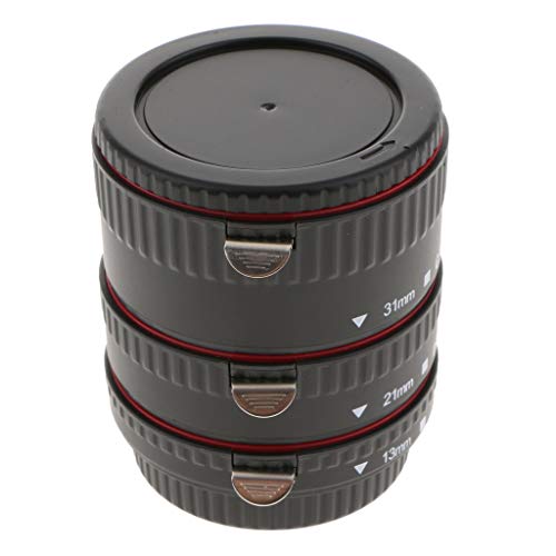 gazechimp Anel Adaptador De Lente Macro De Foco Automático Para Canon EOS EF EF-S 13mm 21mm 31mm Ver