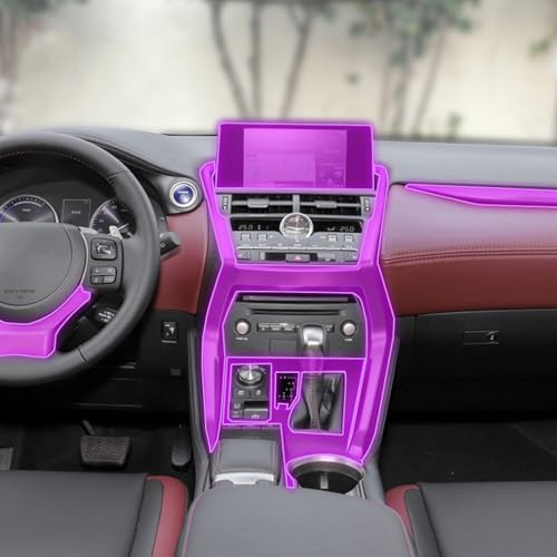 Film de protection luxe en TPU pour écran de navigation de voiture Lexus NX