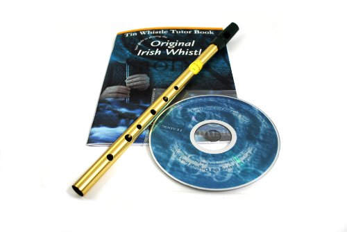 Feadog Tin Whistle Laiton coffret d'initiation musicale pour offrir à un passionné