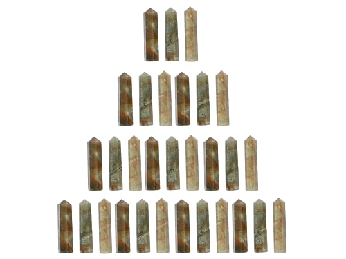 Amazing Gemstone Chrysoberyl Cats Eye Crystal Points Bulk Healing Crystals