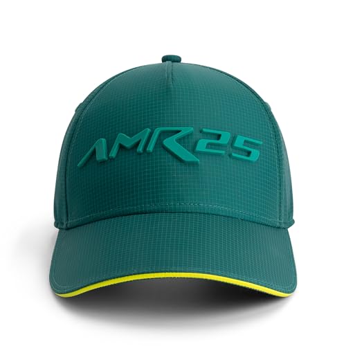Casquette Tech Aston Martin F1 avec Impression HD Verte