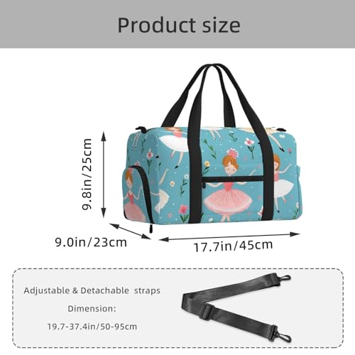 Sac de sport avec compartiment à chaussures étanche et léger - 3