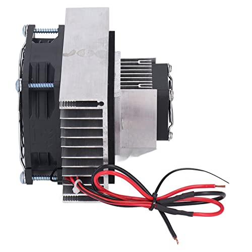 Módulo de Enfriamiento de Semiconductores Compacto Pero Eficiente, de Refrigerador de Refrigerador de la Máquina de Refrigeración de 12V con, Aleación de Aluminio y ABS, Rendimiento Potente,