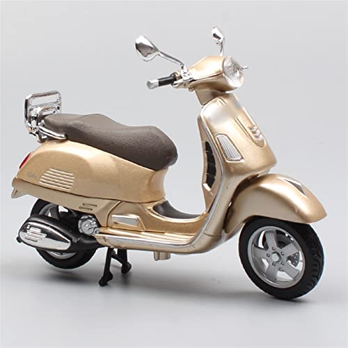 Scooter Moto Moulé sous Pression 1/18 Véhicules Sport Modèles Enfants Vespa GTS 300