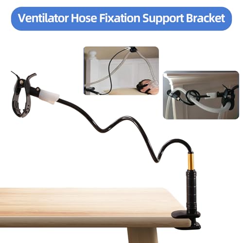 CPAP Hose Holder for Bed, Adjustable CPAP Hose Hanger with Hose Hook, CPAP Mask Hose Support, Keeping Tube from Leakage and Intertwine, CPAP Accessories Allow You to Sleep Better - Image 3