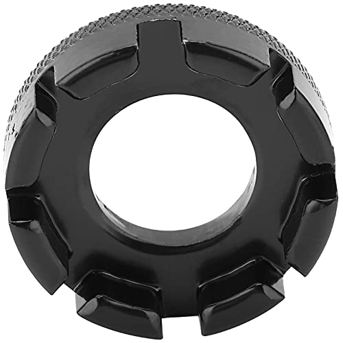 Yosoo Bike Spoke Wrench, Bike Pedal Wrench 8 Way Spoke Wrench Bike Spoke Nipple Key Bike Wrench Wheel Rims Truing Spanner Repair Tool (Black)