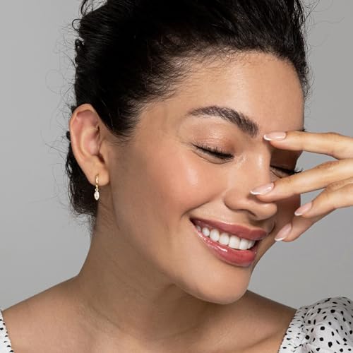 Pavoi 20C-E40-MARQ-Y 14K Yellow Gold Plated S925 Sterling Silver Post Drop/Dangle Huggie Earrings For Women | Dainty Marquise Earrings thumb #3