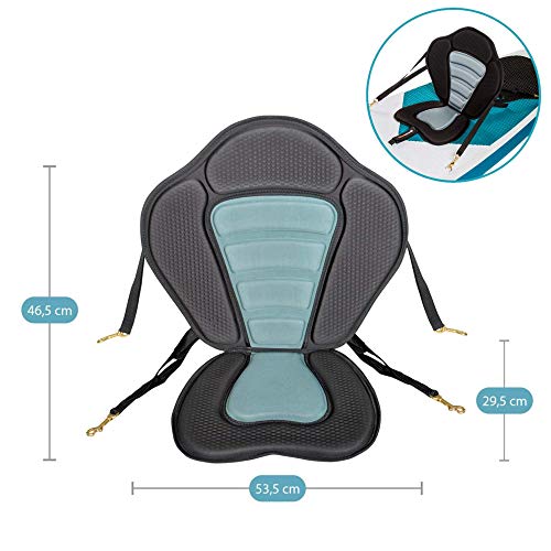 ADRN Kayak Asiento Universal para la Junta Stand Up Paddle 29.5 x 53.5 x 46.5 cm