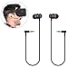 KIWI design Stereo Earbuds Earphones Custom Made for Oculus Quest VR Headset (Black, 1 Pair)